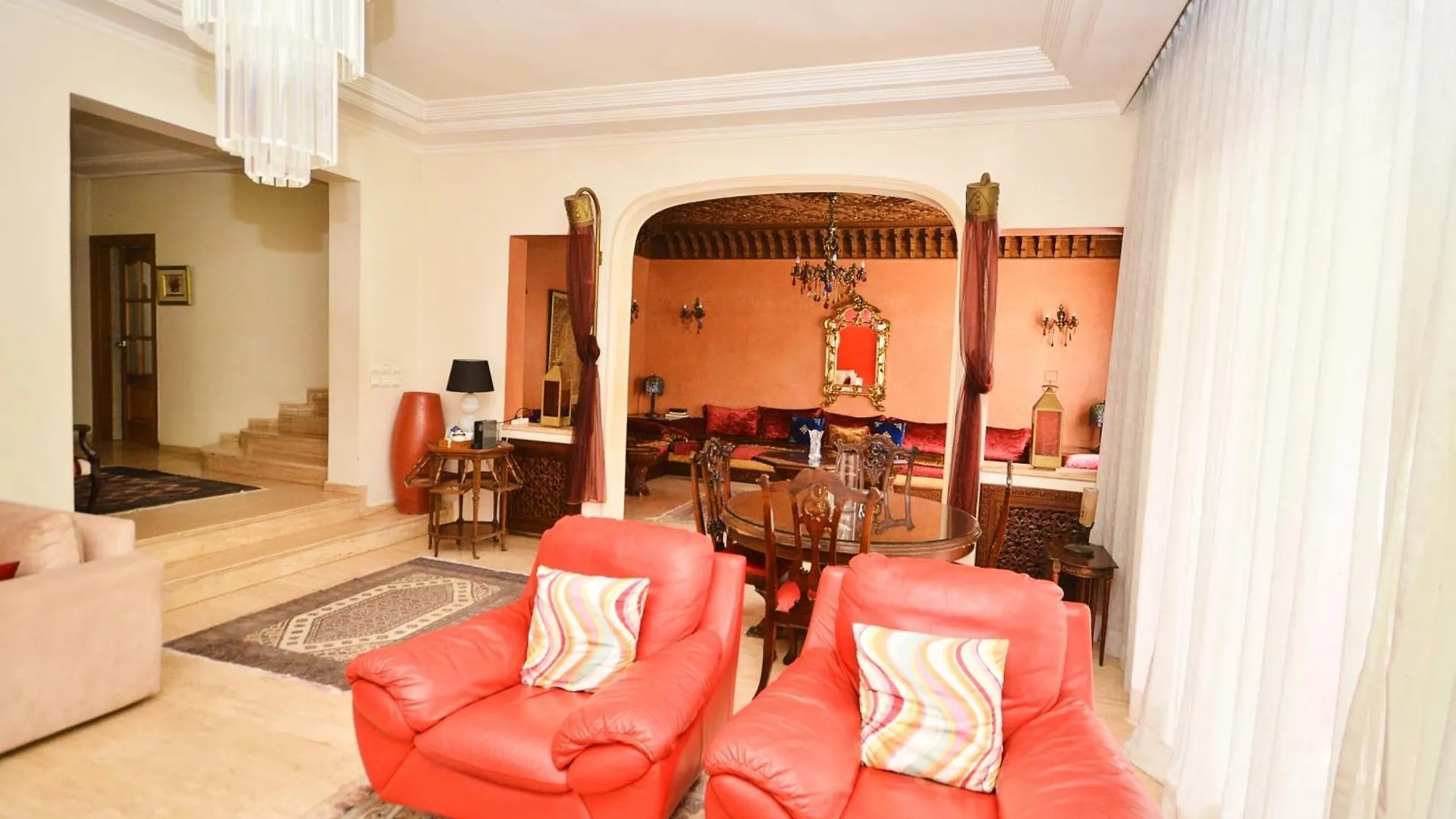 Sunny Villa Oceanside 4Br Casablanca