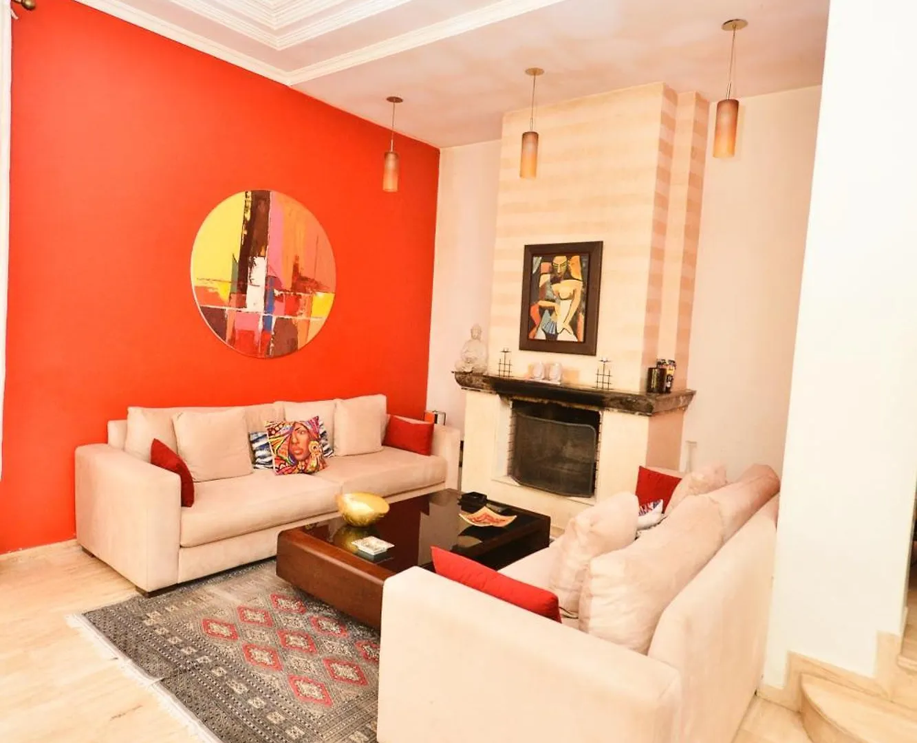 Sunny Villa Oceanside 4Br Casablanca