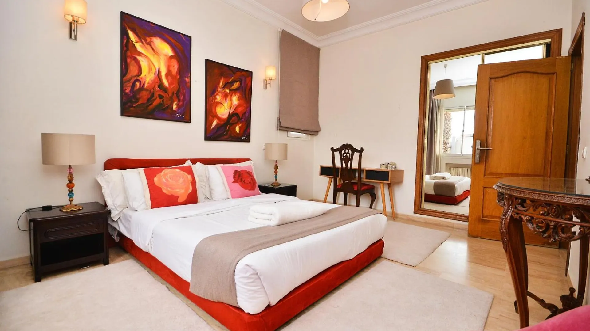 Sunny Villa Oceanside 4Br Casablanca