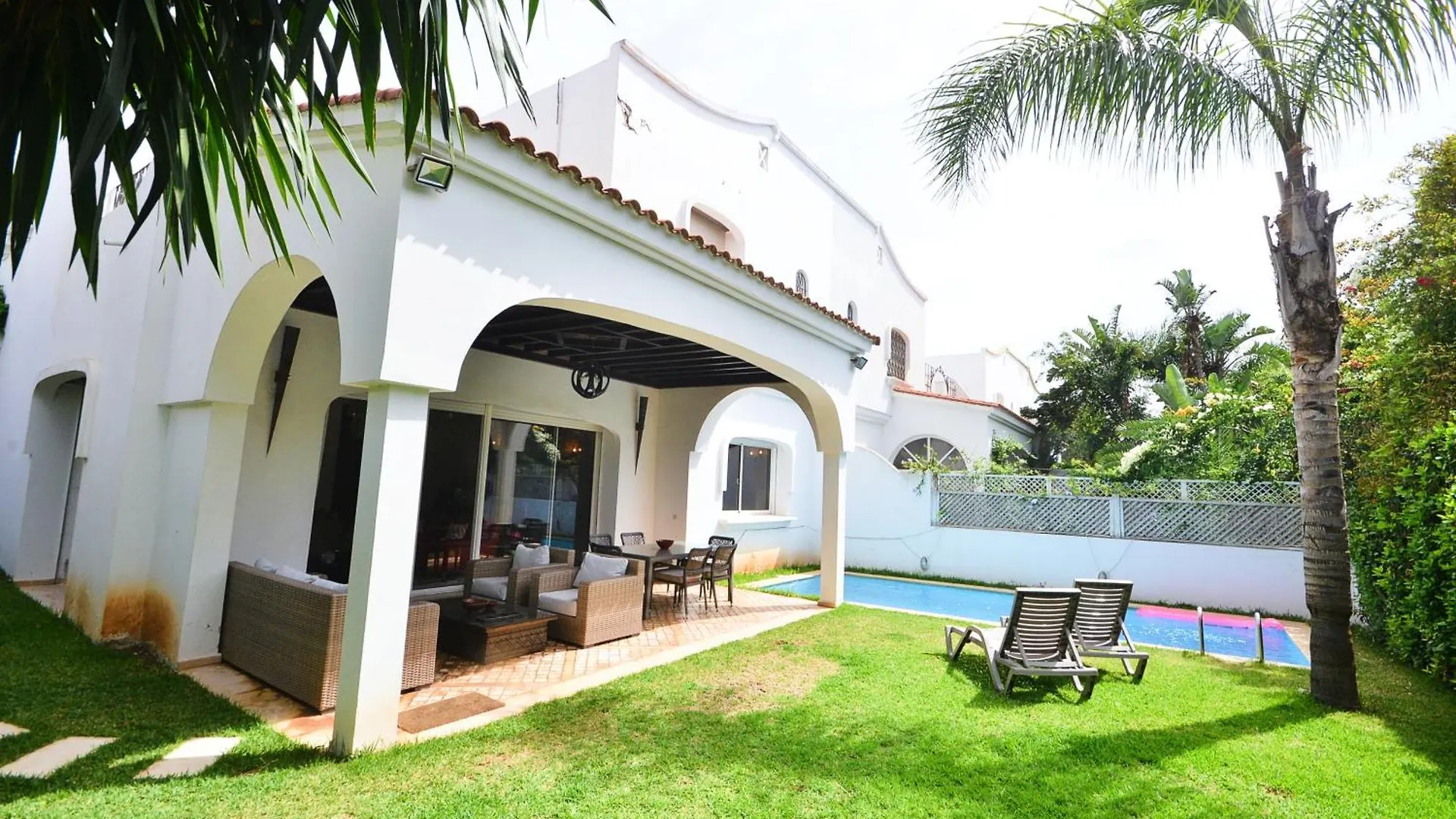 Sunny Villa Oceanside 4Br Casablanca 0*,